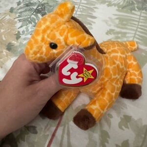 TY Beanie Babies “Twigs” Giraffe Plush Toy